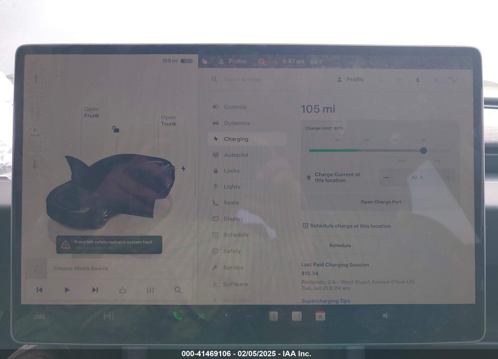 2024 TESLA MODEL 3 VIN: 5YJ3E1EB4RF844085