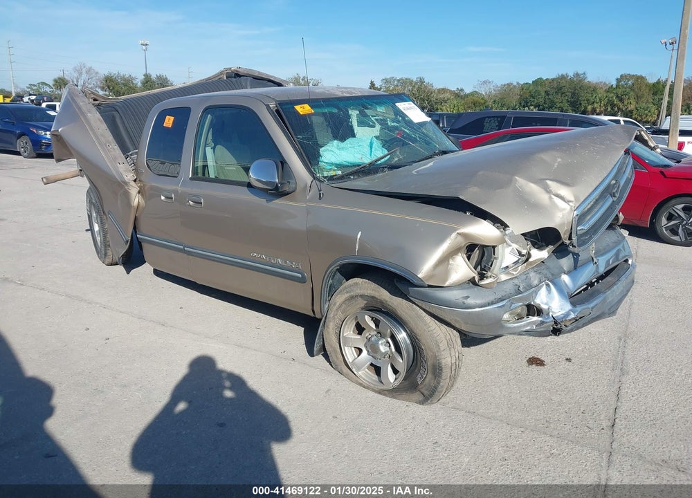 2002 TOYOTA TUNDRA SR5 V8 VIN: 5TBRT34182S231076