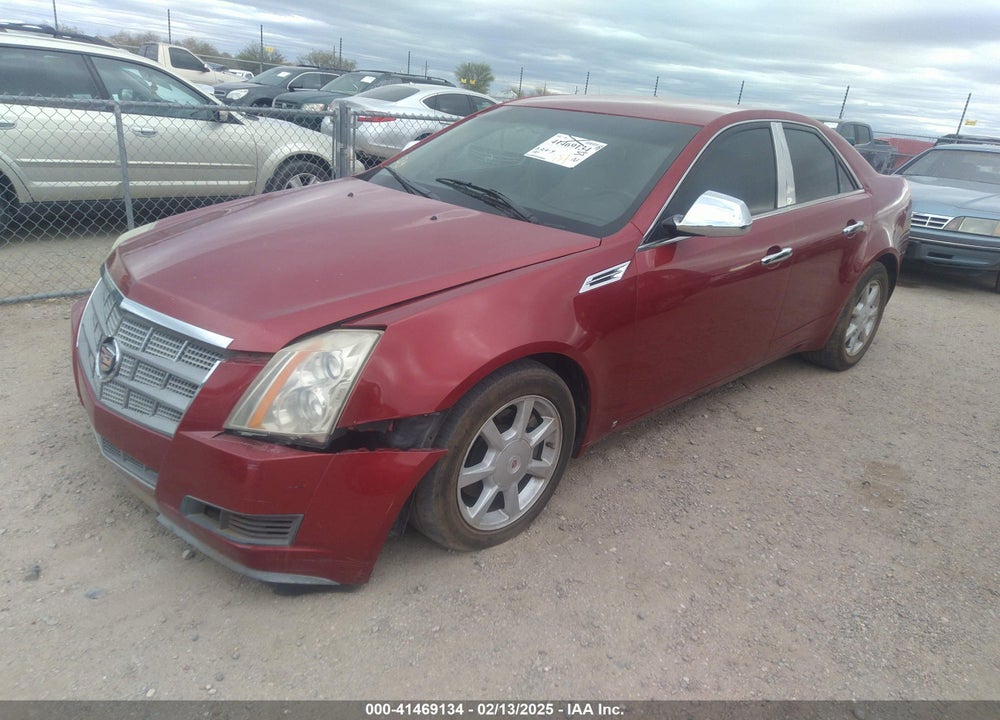 2008 CADILLAC CTS STANDARD VIN: 1G6DF577380156838