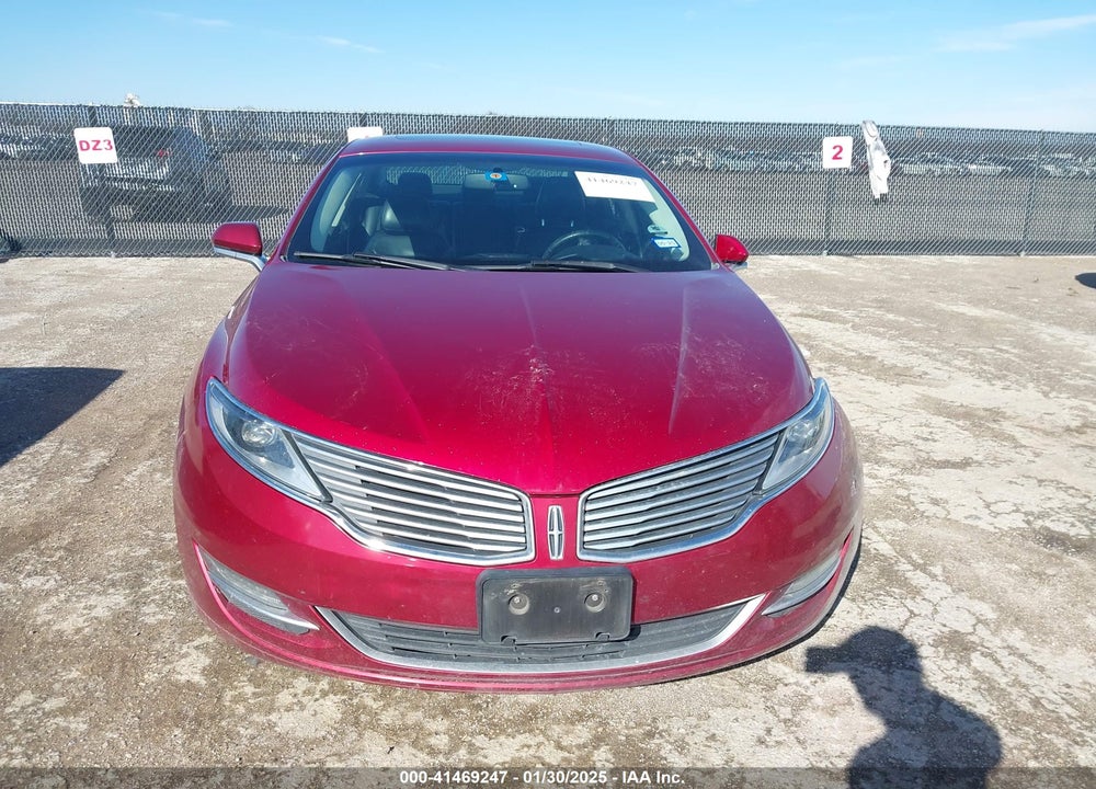 2015 LINCOLN MKZ VIN: 3LN6L2G9XFR618075