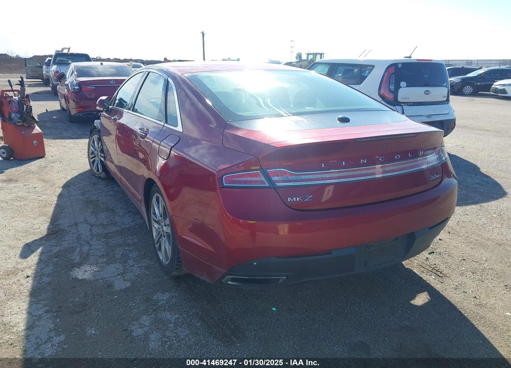 2015 LINCOLN MKZ VIN: 3LN6L2G9XFR618075