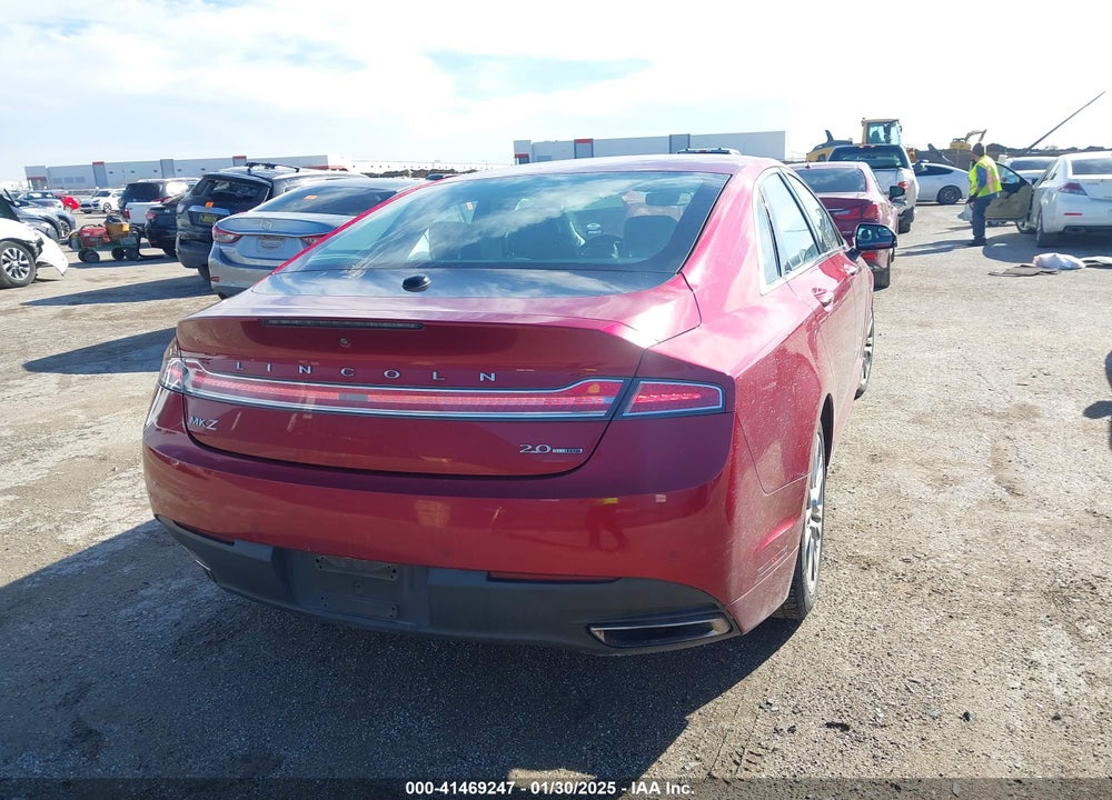 2015 LINCOLN MKZ VIN: 3LN6L2G9XFR618075