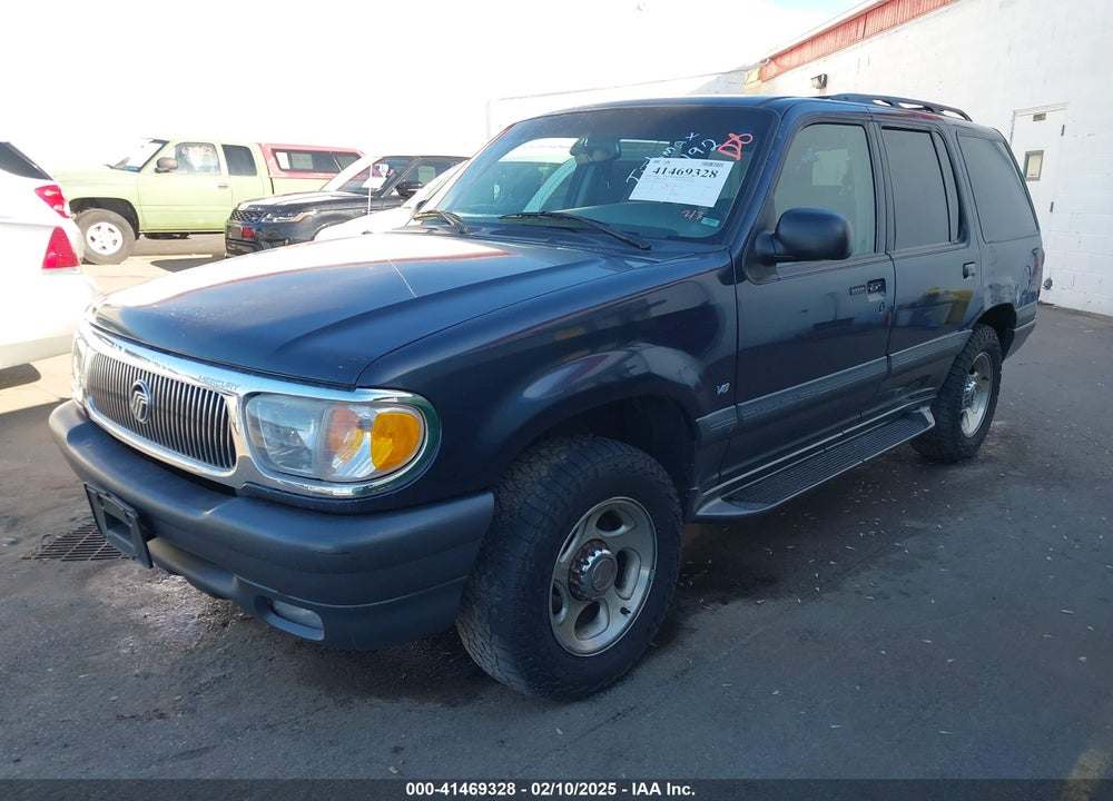 2001 MERCURY MOUNTAINEER VIN: 4M2DU86PX1UJ13192