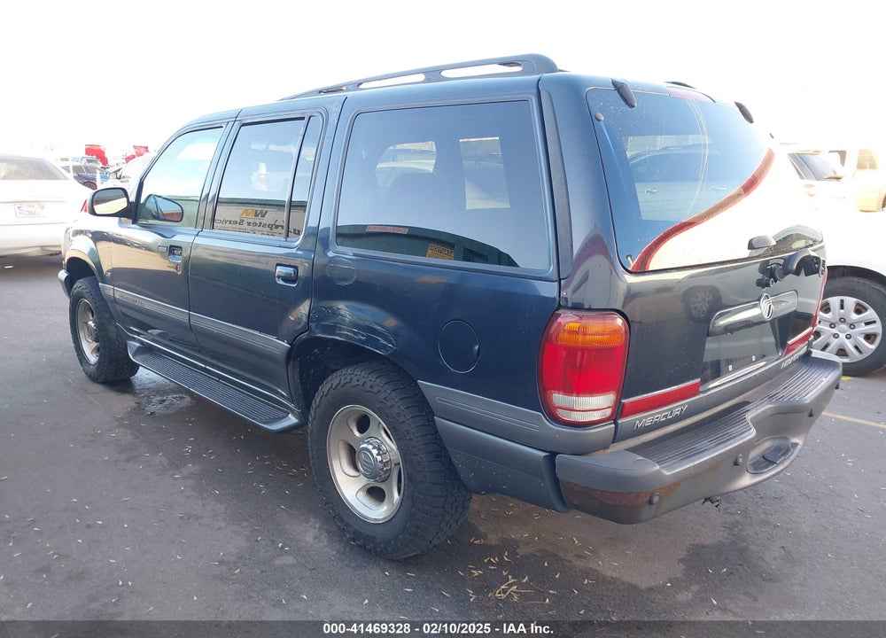 2001 MERCURY MOUNTAINEER VIN: 4M2DU86PX1UJ13192