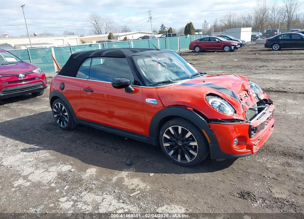 2021 MINI CONVERTIBLE COOPER S VIN: WMWWJ5C09M3M08577