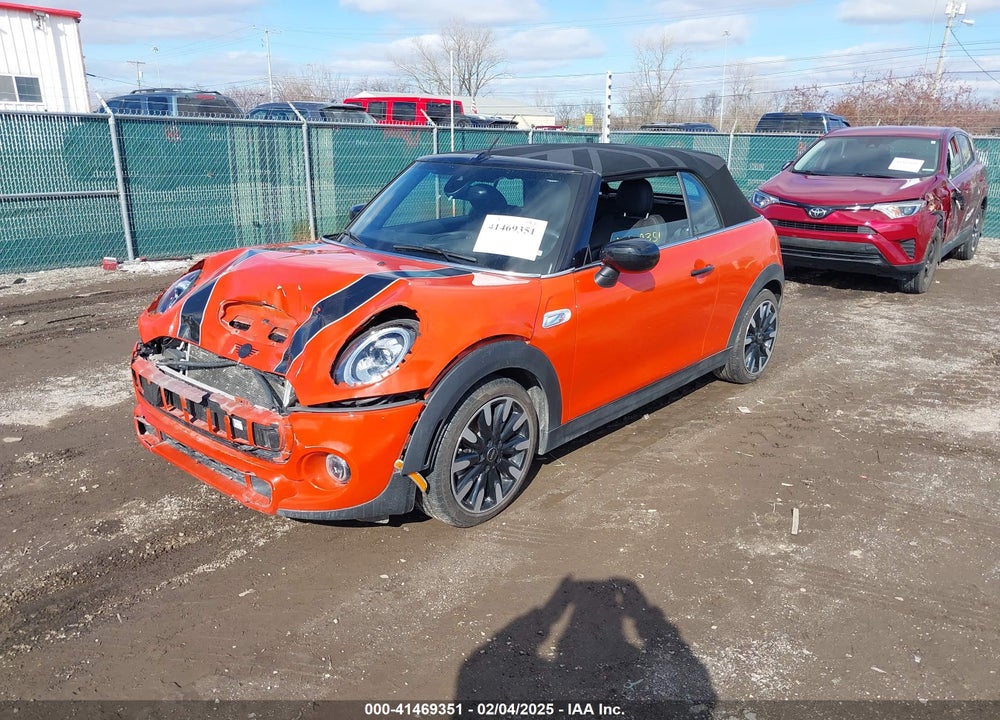 2021 MINI CONVERTIBLE COOPER S VIN: WMWWJ5C09M3M08577