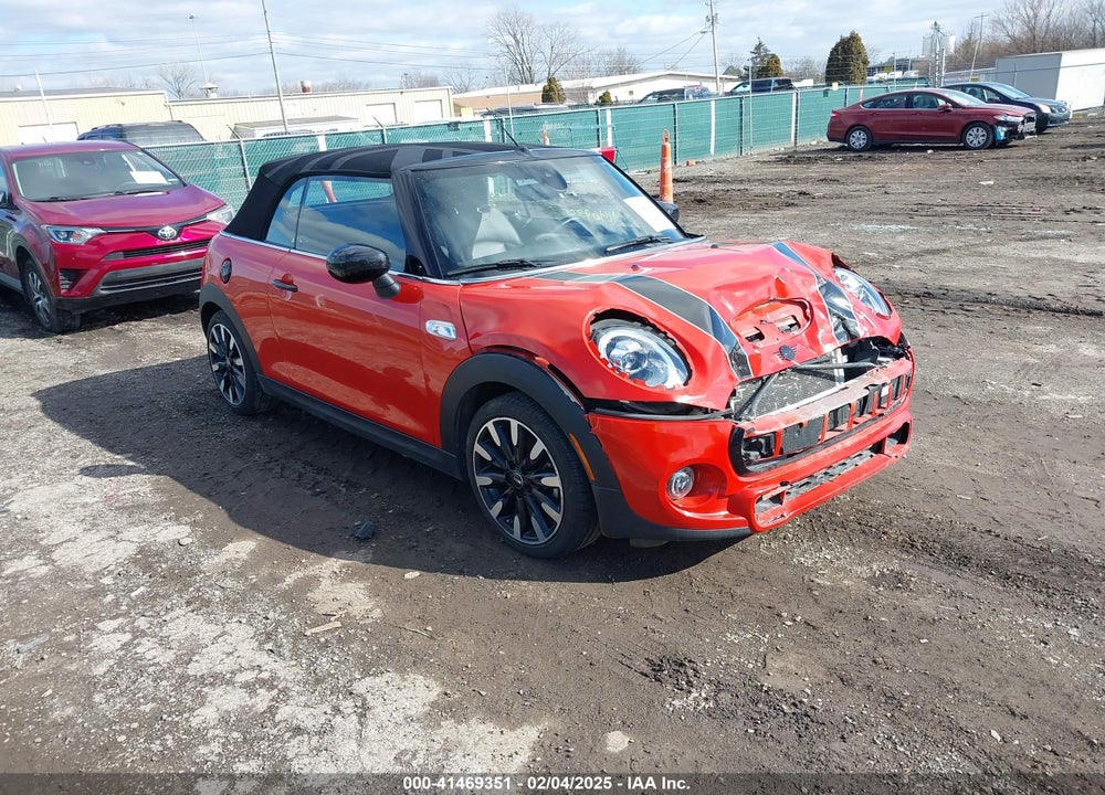 2021 MINI CONVERTIBLE COOPER S VIN: WMWWJ5C09M3M08577
