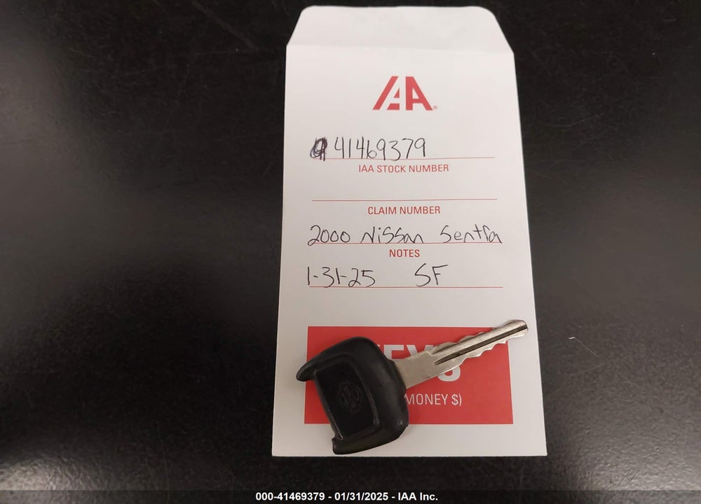 2000 NISSAN SENTRA GXE/XE VIN: 3N1CB51D1YL326820