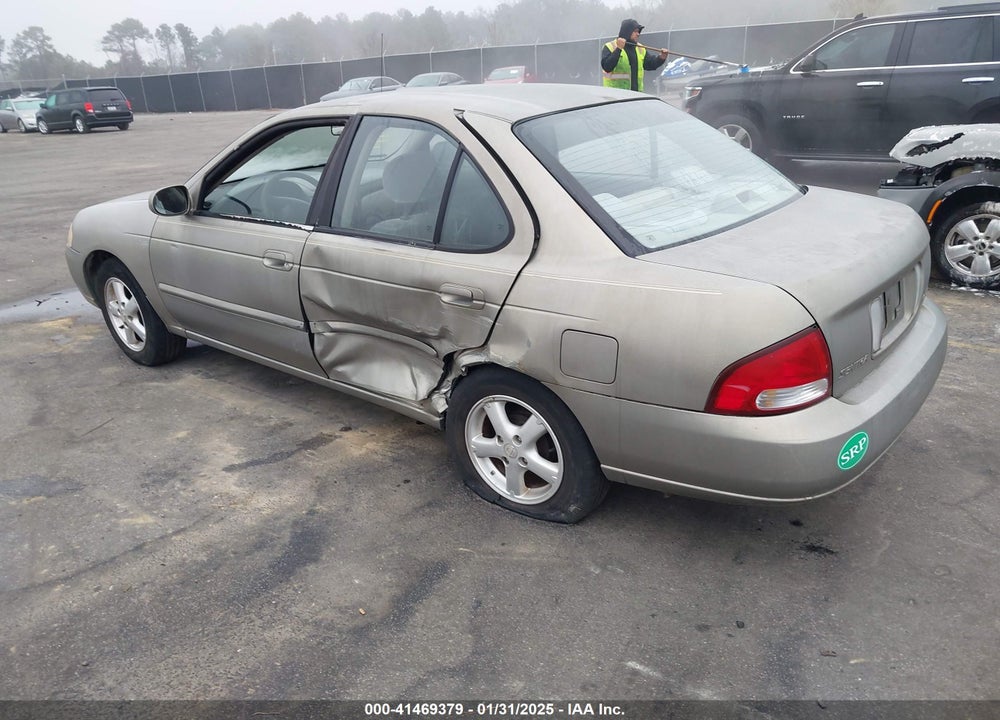 2000 NISSAN SENTRA GXE/XE VIN: 3N1CB51D1YL326820
