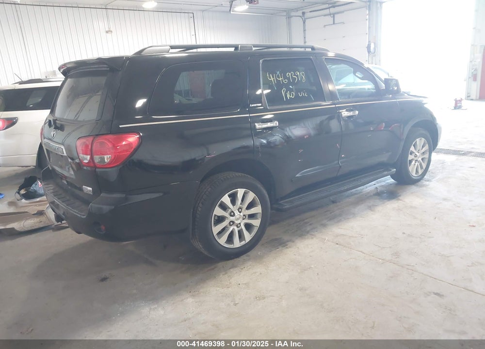 2008 TOYOTA SEQUOIA LIMITED 5.7L V8 VIN: 5TDBY68A38S000634