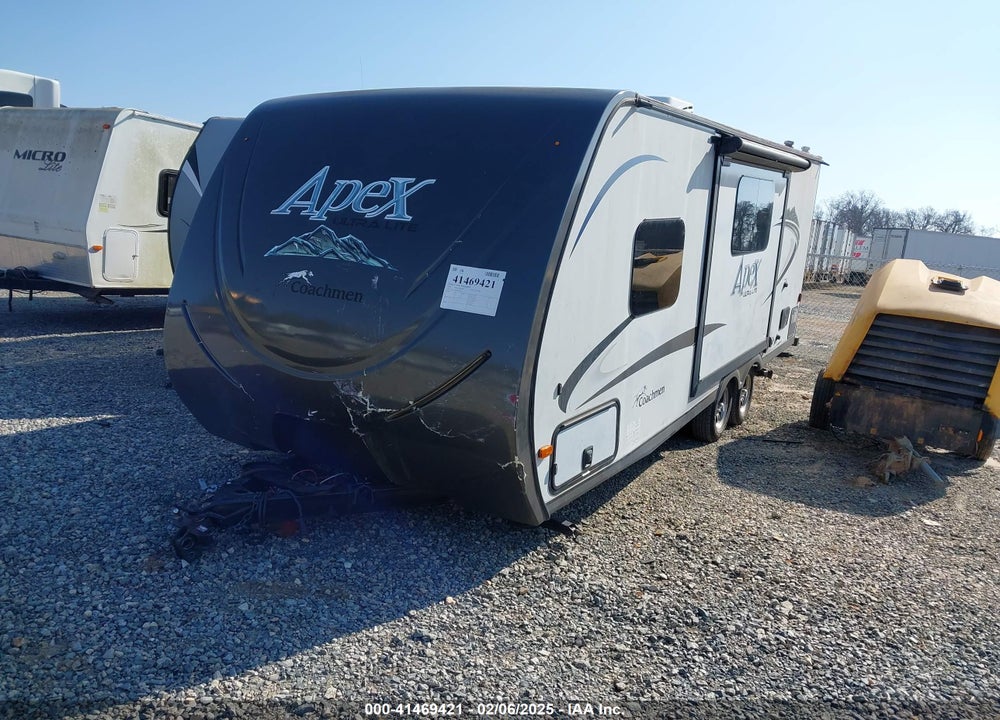 2016 COACHMAN APEX 214 RB VIN: 5ZT2CXKB8GA007563