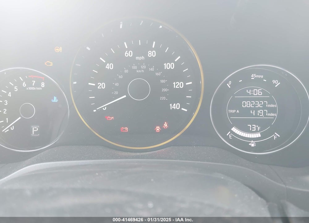 2016 HONDA HR-V VIN: 3CZRU5H35GM721701