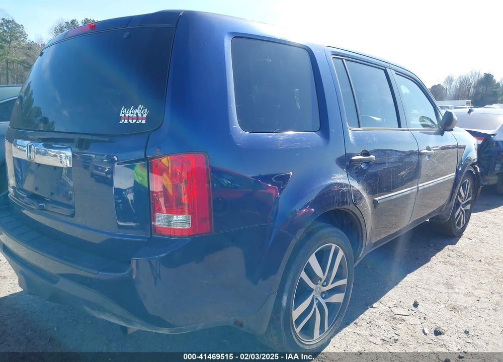 2013 HONDA PILOT LX VIN: 5FNYF3H25DB030739