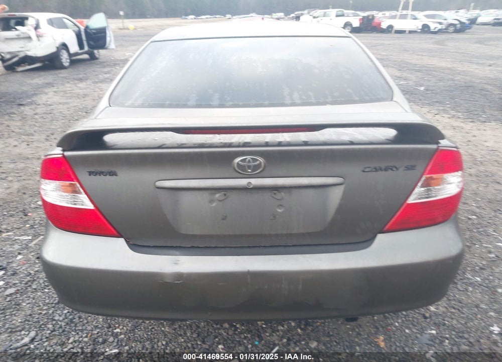 2004 TOYOTA CAMRY SE VIN: 4T1BE30K14U885056