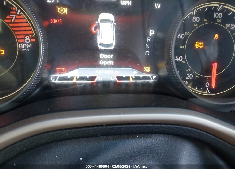 2017 CHERO JEEP KEE HIGH ALTITUDE 4X4 VIN: 1C4PJMDS7HW557169