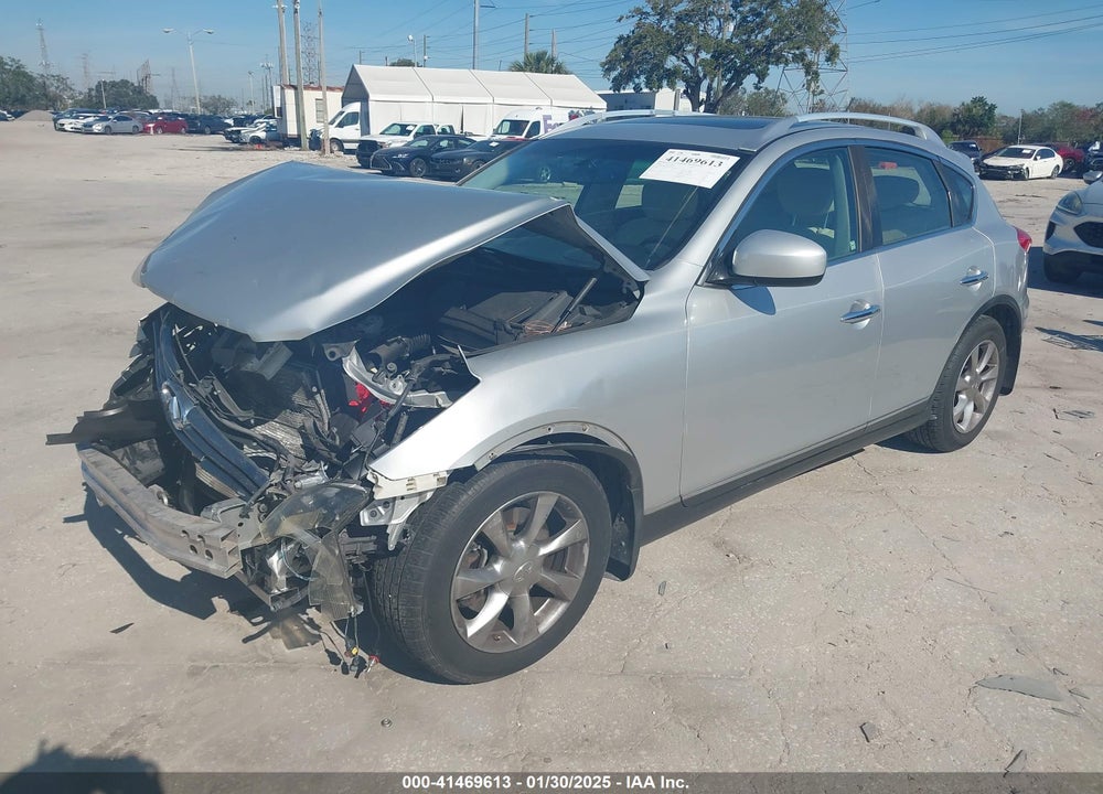 2008 INFINITI EX35 JOURNEY VIN: JNKAJ09E48M306864