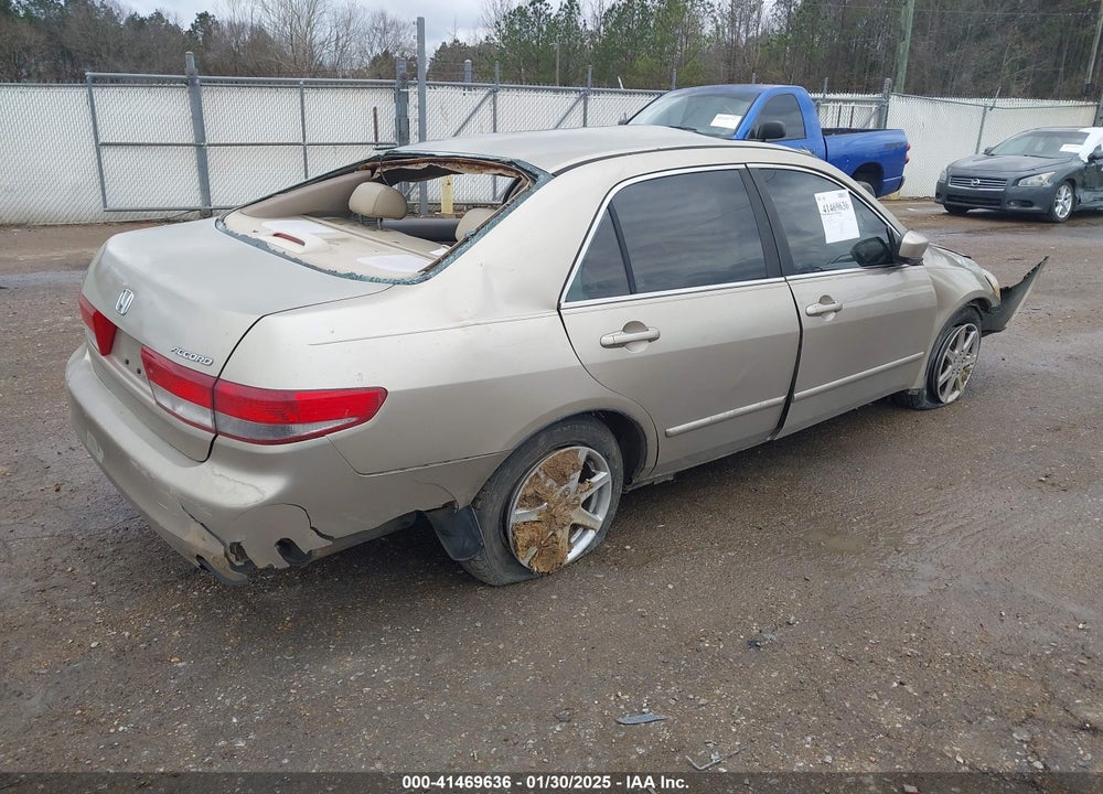 2003 HONDA ACCORD 3.0 EX VIN: 1HGCM66563A061005