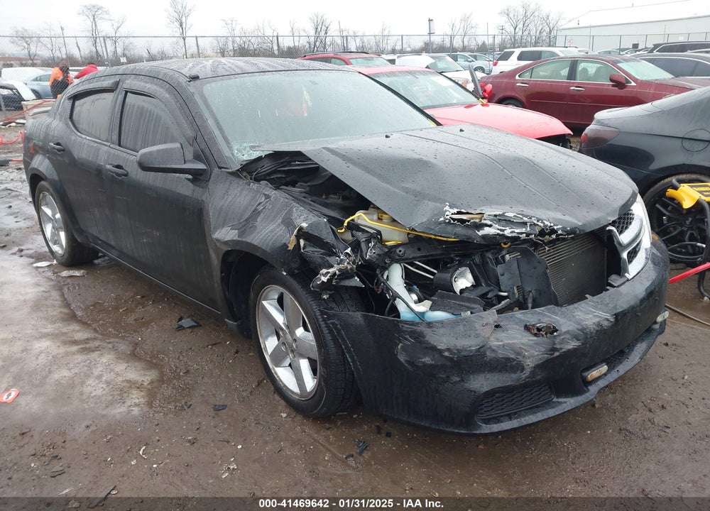 2013 DODGE AVENGER SE VIN: 1C3CDZAB8DN565082