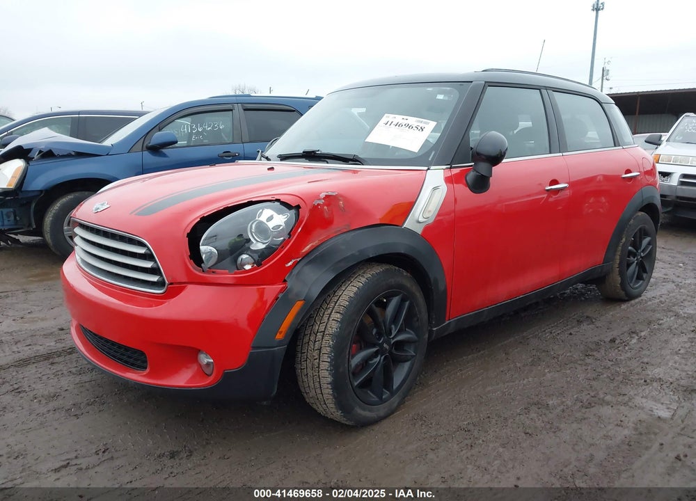 2012 MINI COOPER VIN: WMWZB3C54CWM06713