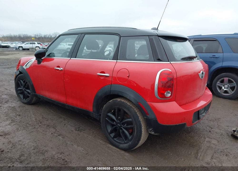 2012 MINI COOPER VIN: WMWZB3C54CWM06713