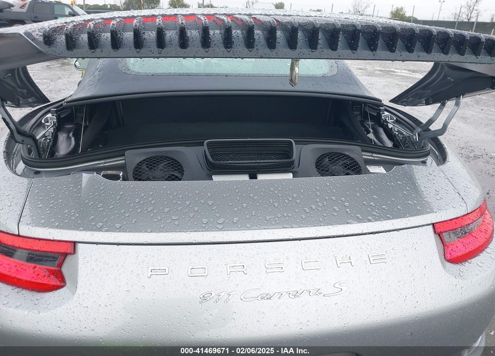 2017 PORSCHE 911 CARRERA 4 GTS/CARRERA 4S/CARRERA GTS/CARRERA S VIN: WP0CB2A96HS154776