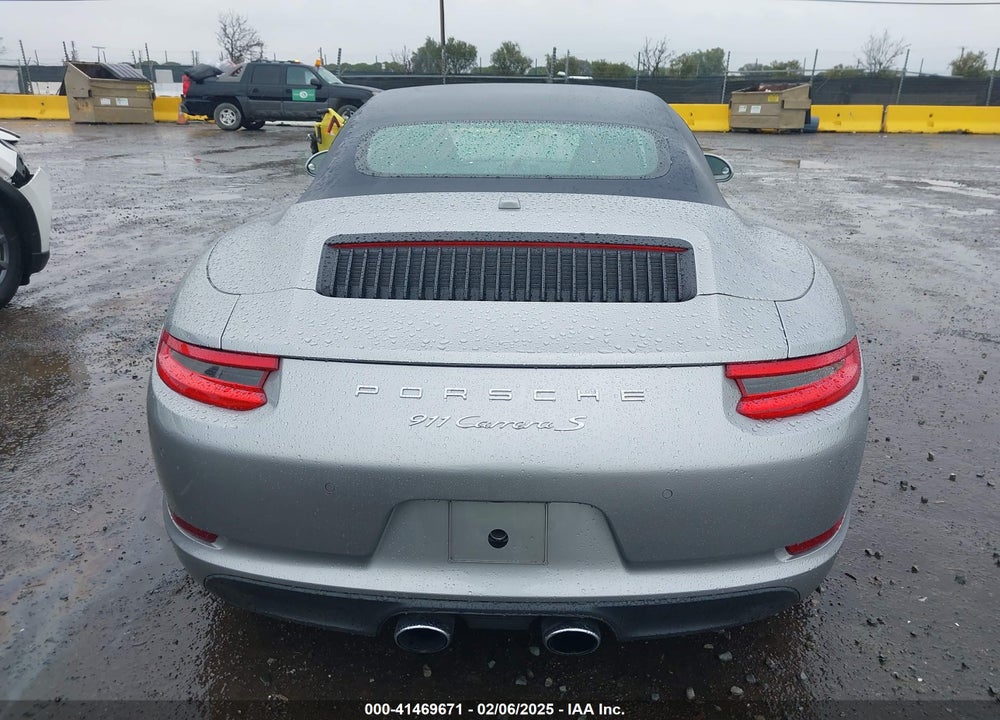 2017 PORSCHE 911 CARRERA 4 GTS/CARRERA 4S/CARRERA GTS/CARRERA S VIN: WP0CB2A96HS154776