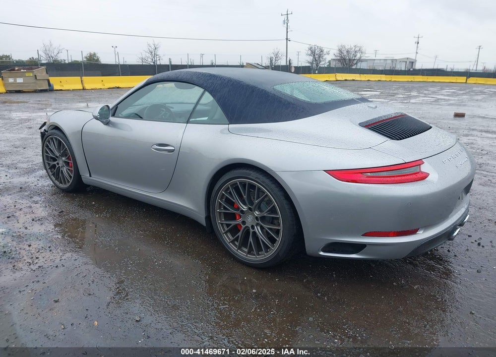2017 PORSCHE 911 CARRERA 4 GTS/CARRERA 4S/CARRERA GTS/CARRERA S VIN: WP0CB2A96HS154776