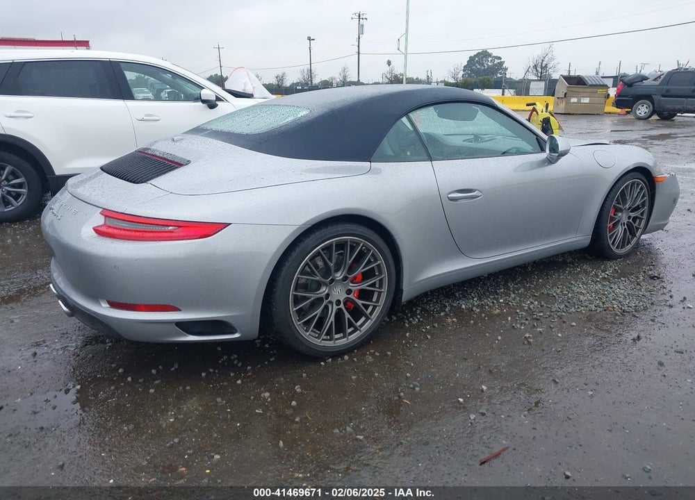2017 PORSCHE 911 CARRERA 4 GTS/CARRERA 4S/CARRERA GTS/CARRERA S VIN: WP0CB2A96HS154776