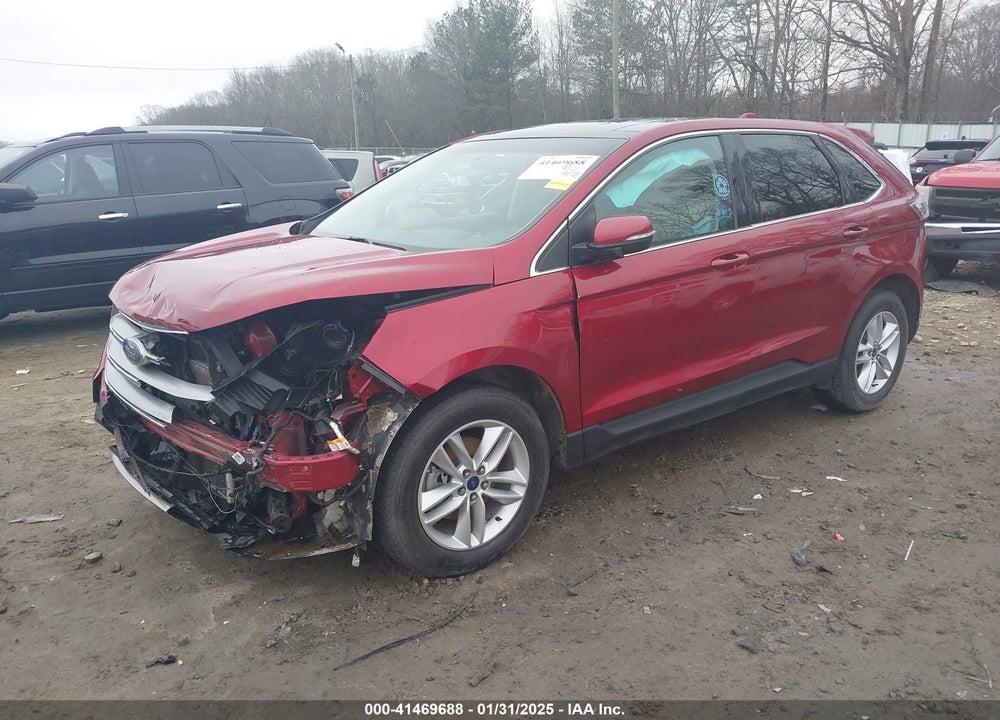 2015 FORD EDGE SEL VIN: 2FMTK3J84FBB04099