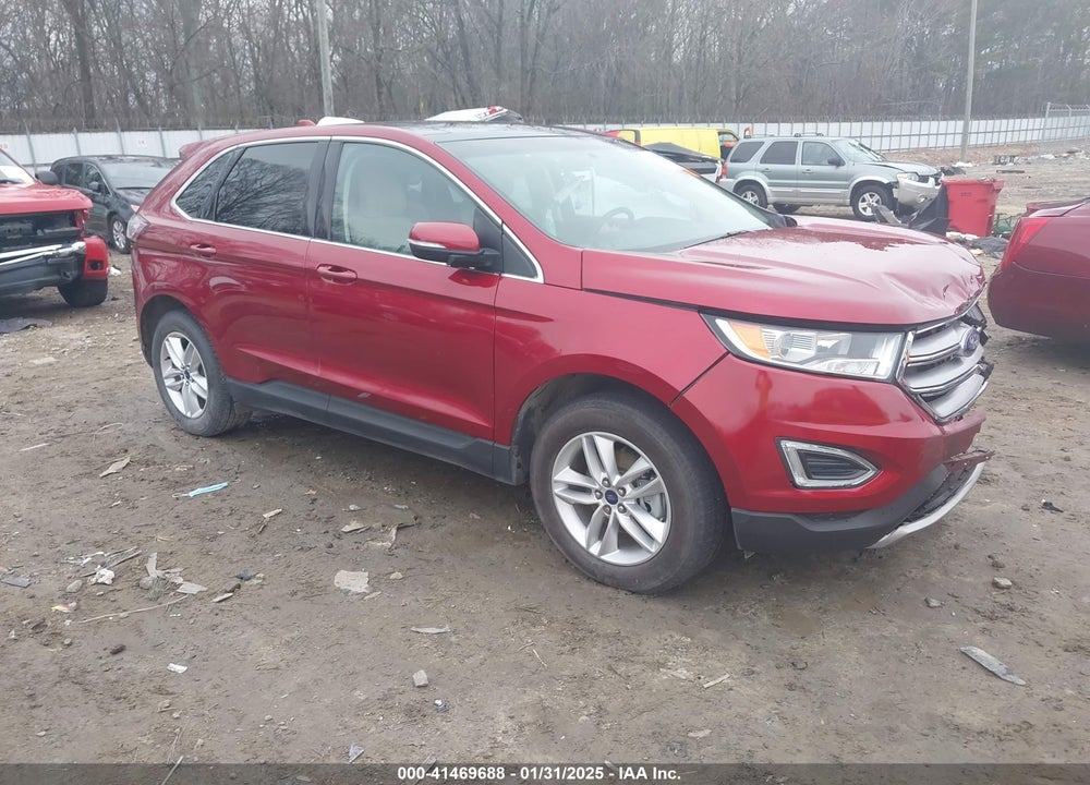 2015 FORD EDGE SEL VIN: 2FMTK3J84FBB04099