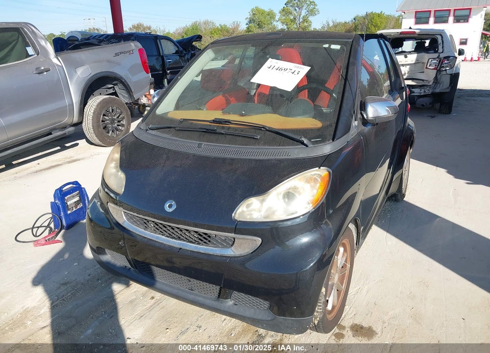 2008 SMART FORTWO VIN: WMEEK31X18K186114