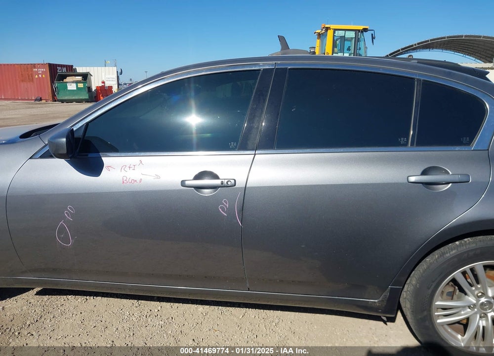 2011 INFINITI G37X VIN: JN1CV6AR4BM404187