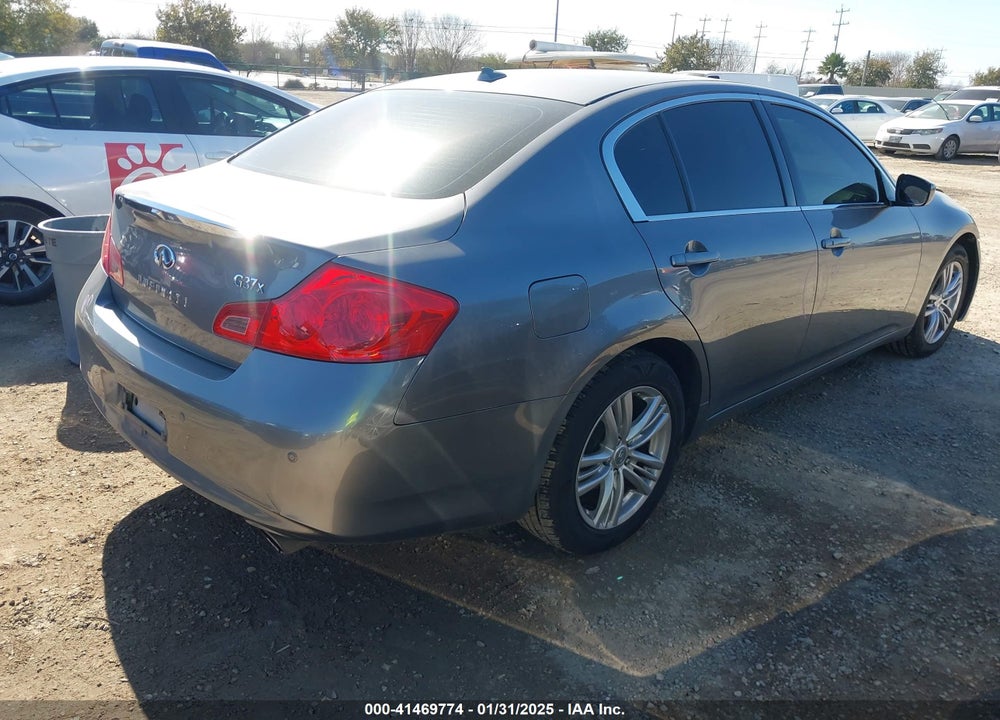 2011 INFINITI G37X VIN: JN1CV6AR4BM404187