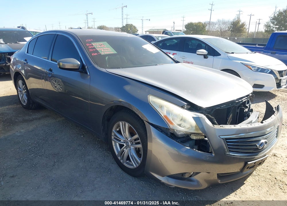2011 INFINITI G37X VIN: JN1CV6AR4BM404187