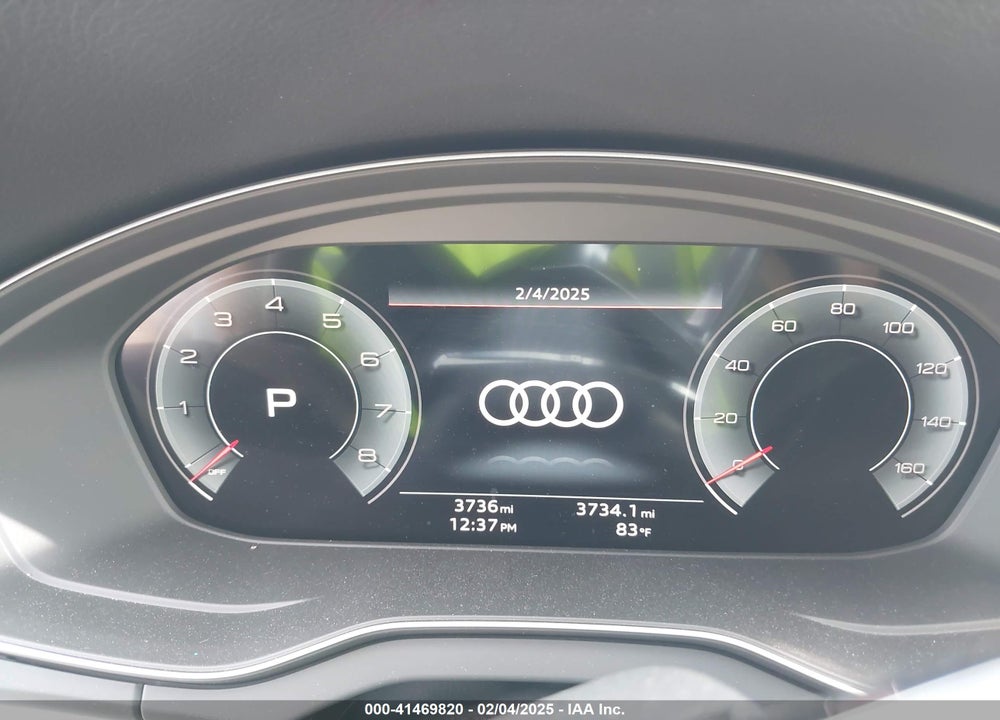 2025 AUDI Q5 PREMIUM 45 TFSI S LINE QUATTRO VIN: WA1GAAFY1S2022816