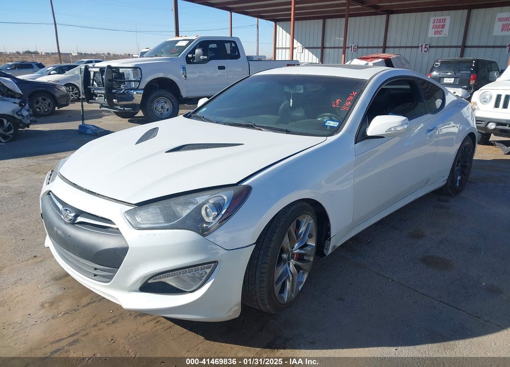 2013 HYUNDAI GENESIS COUPE VIN: KMHHU6KJ2DU101504
