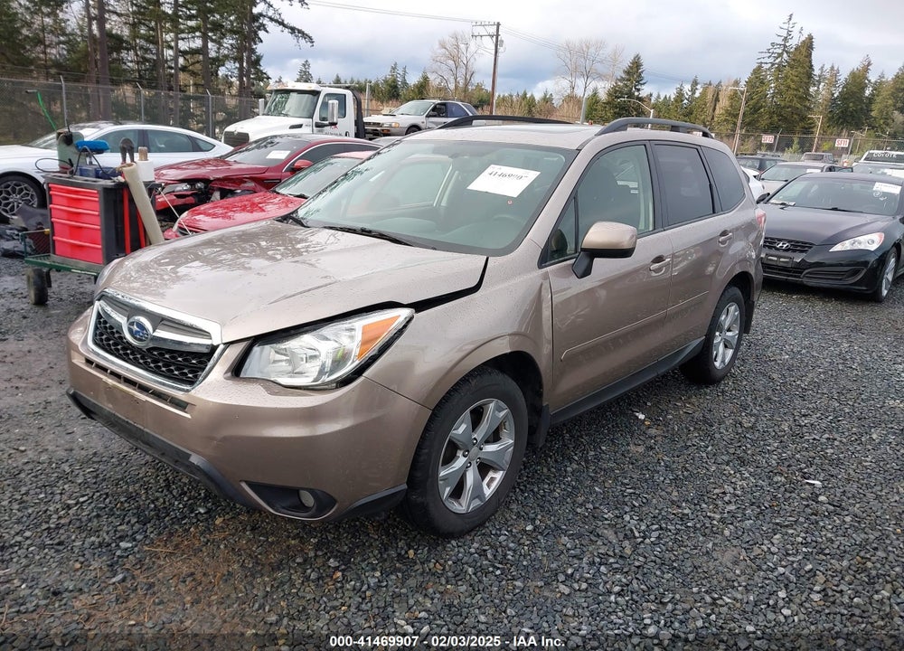 2014 SUBARU FORESTER VIN: JF2SJAEC7EH452200