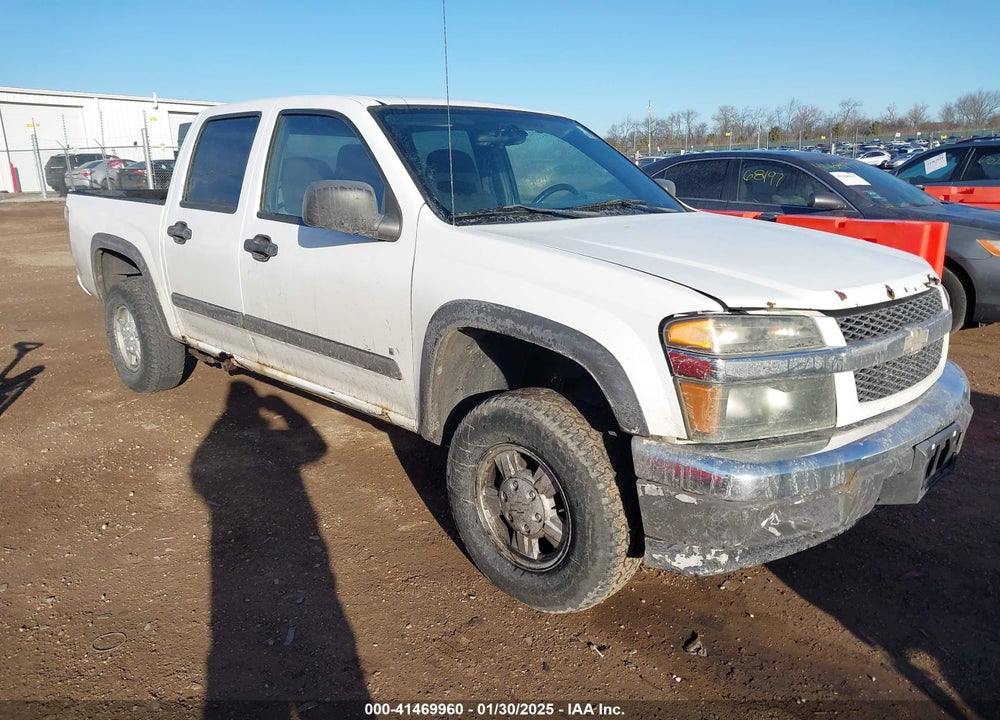 2007 CHEVROLET COLORADO VIN: 1GCDT13E278140410