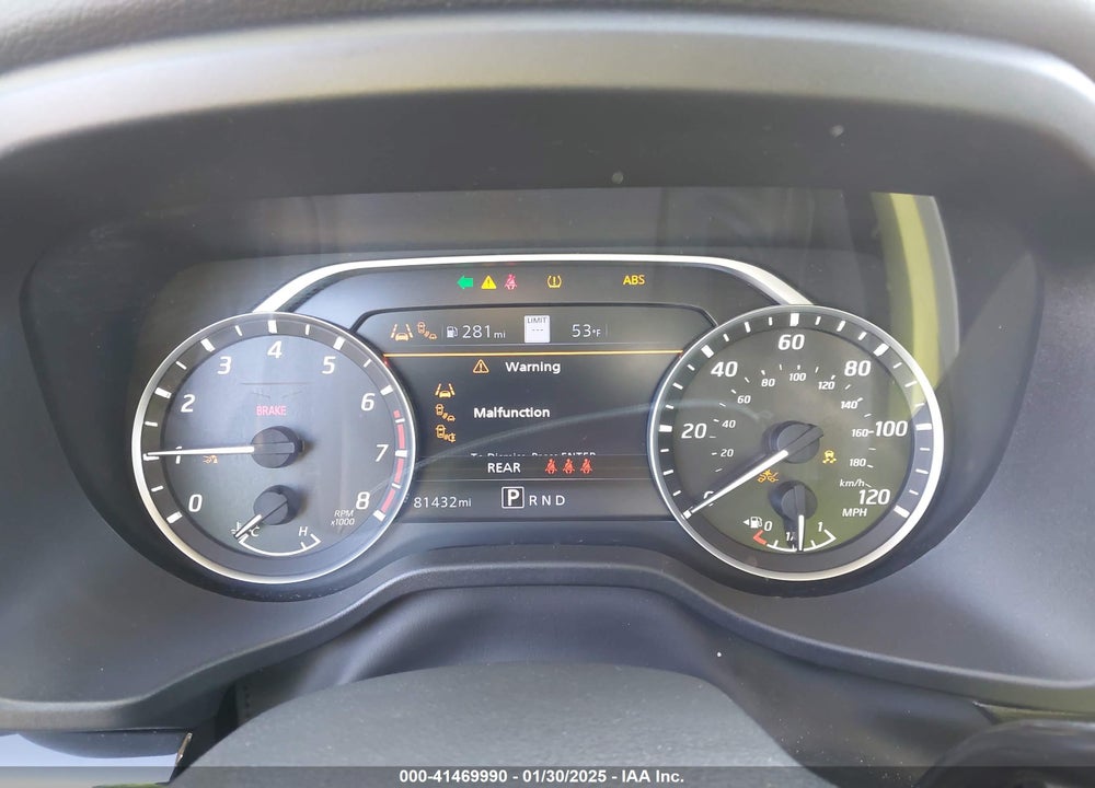 2021 NISSAN TITAN VIN: 1N6AA1EF2MN504611