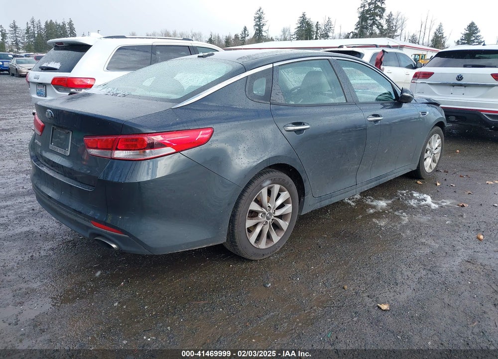 2016 KIA OPTIMA VIN: 5XXGT4L35GG077300