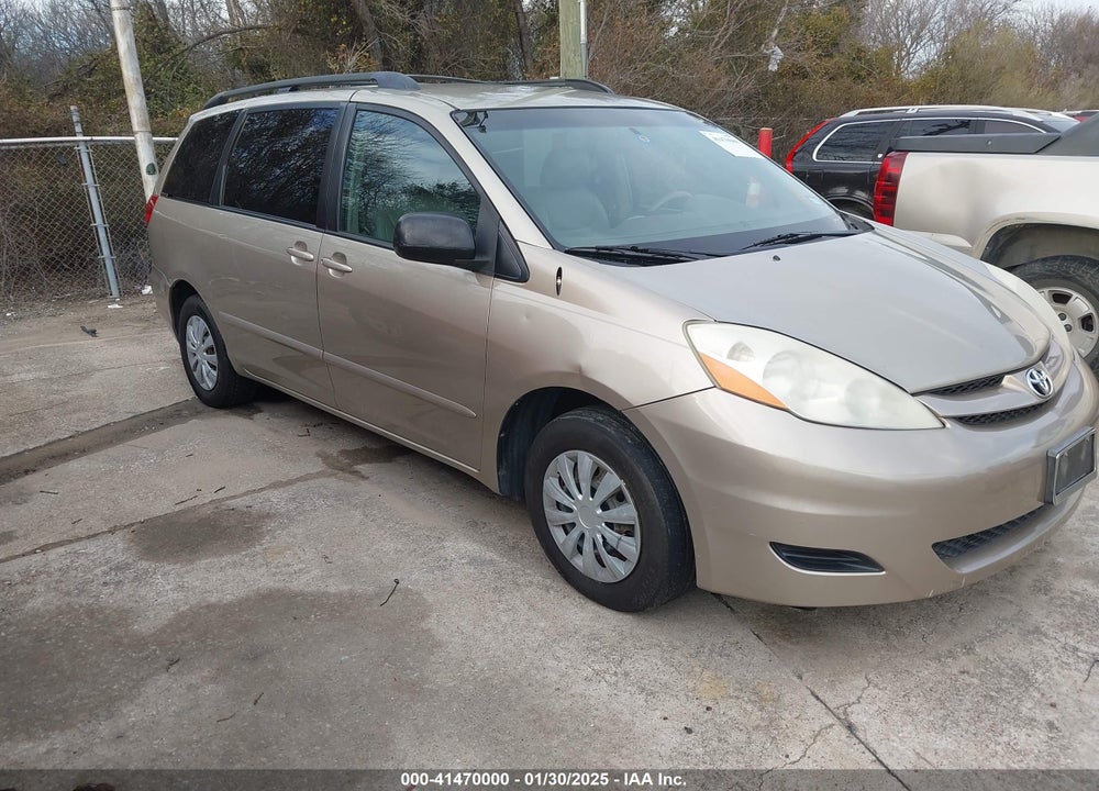 2007 TOYOTA SIENNA LE VIN: 5TDZK23C77S009062