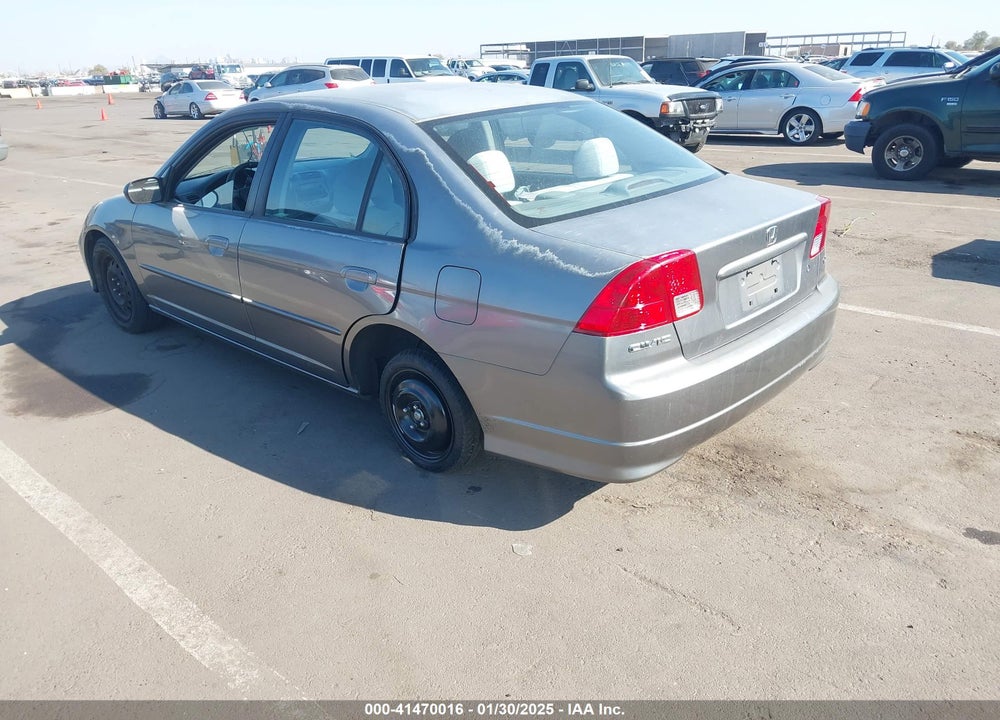 2004 HONDA CIVIC LX VIN: 2HGES16574H637169