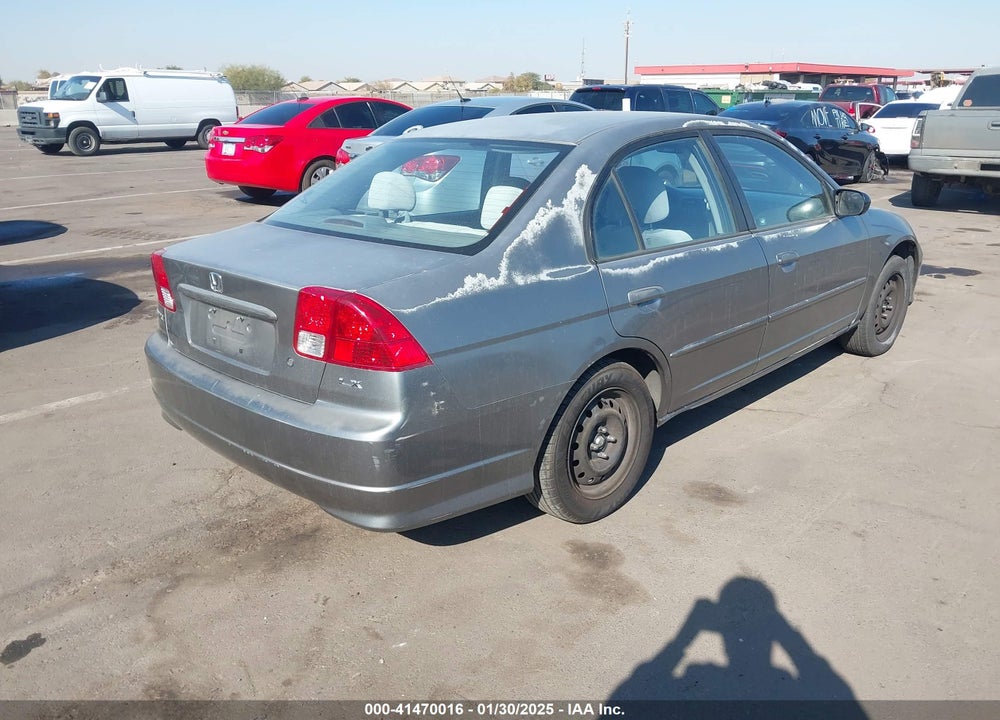 2004 HONDA CIVIC LX VIN: 2HGES16574H637169