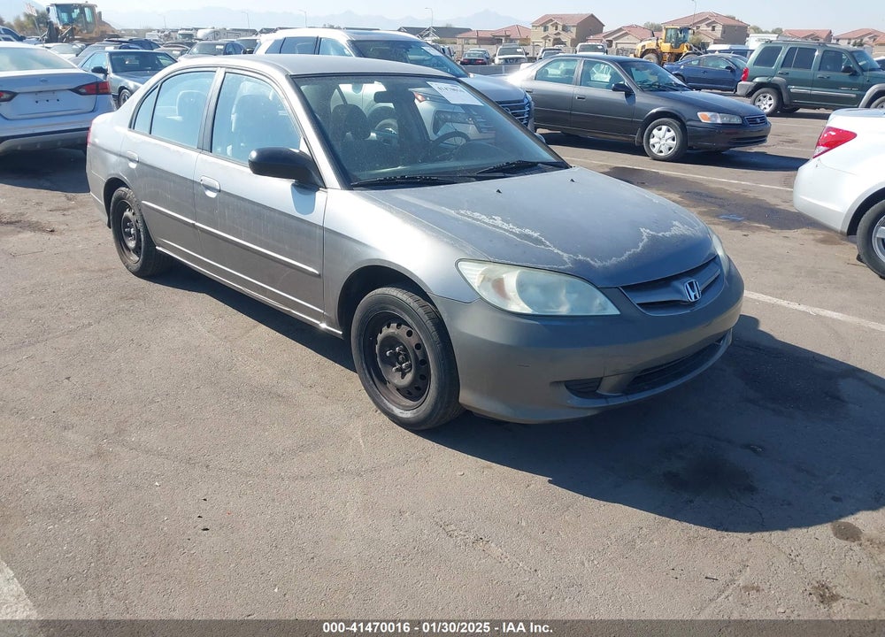 2004 HONDA CIVIC LX VIN: 2HGES16574H637169
