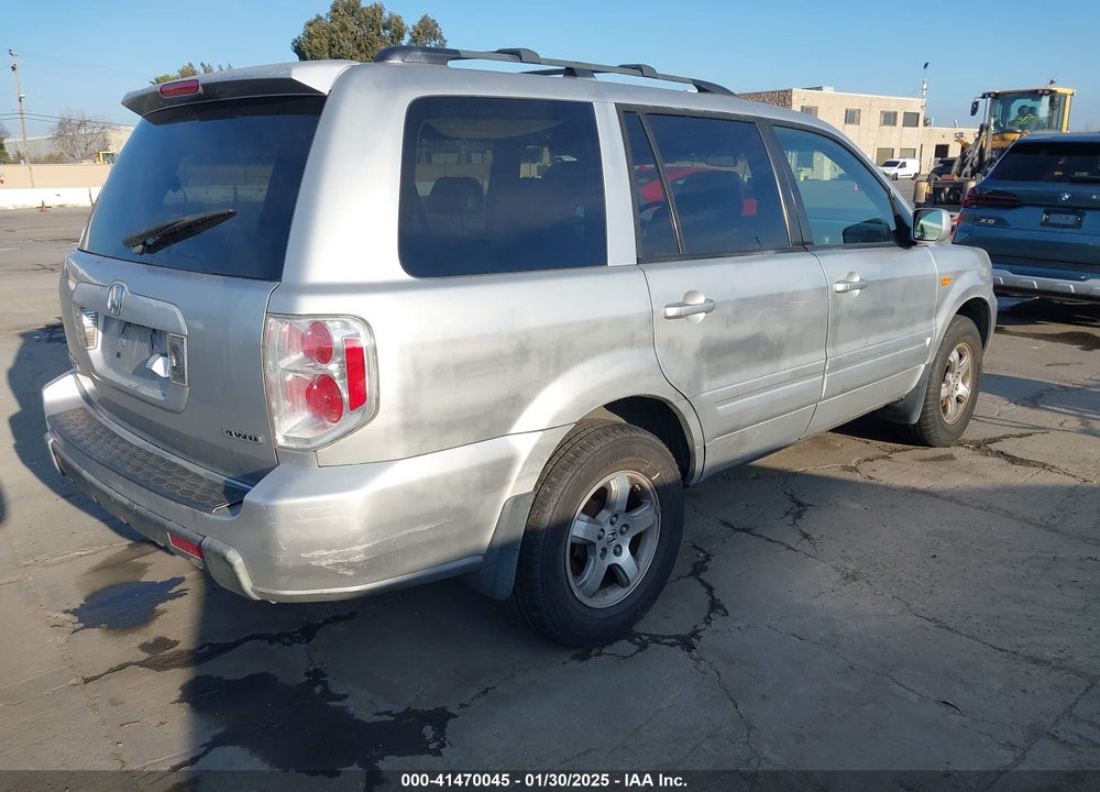 2006 HONDA PILOT EX-L VIN: 2HKYF18756H502054