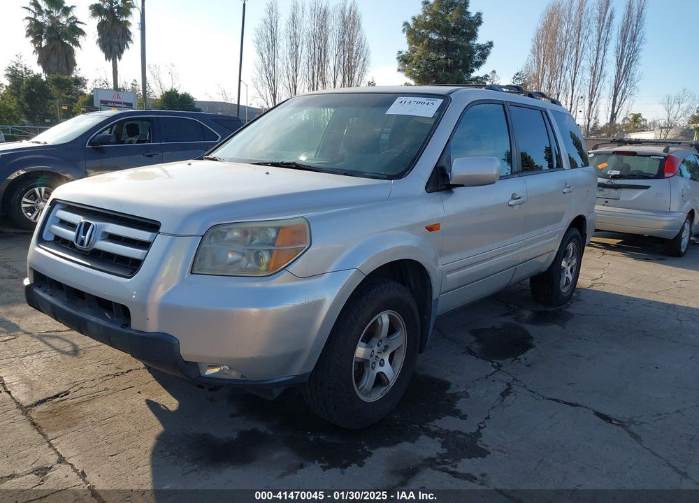 2006 HONDA PILOT EX-L VIN: 2HKYF18756H502054