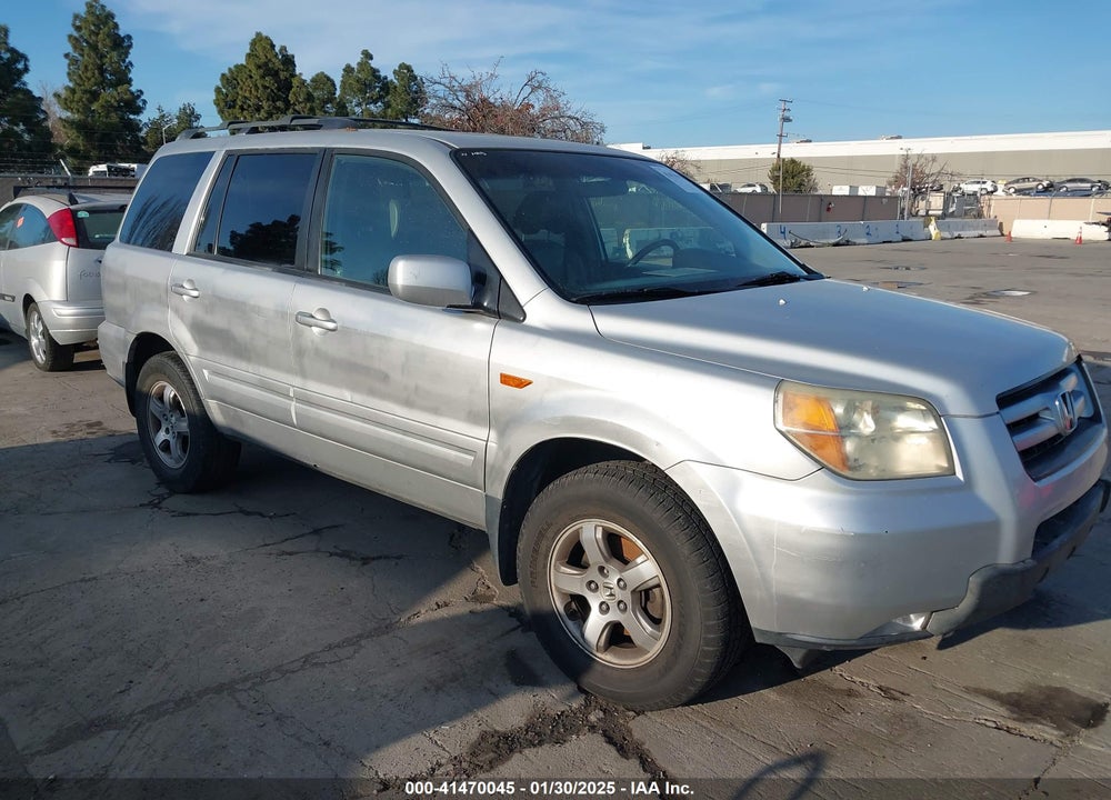 2006 HONDA PILOT EX-L VIN: 2HKYF18756H502054