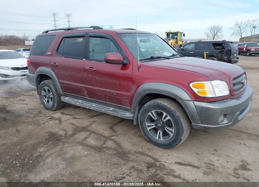 2004 TOYOTA SEQUOIA SR5 V8 VIN: 5TDBT44A24S233097