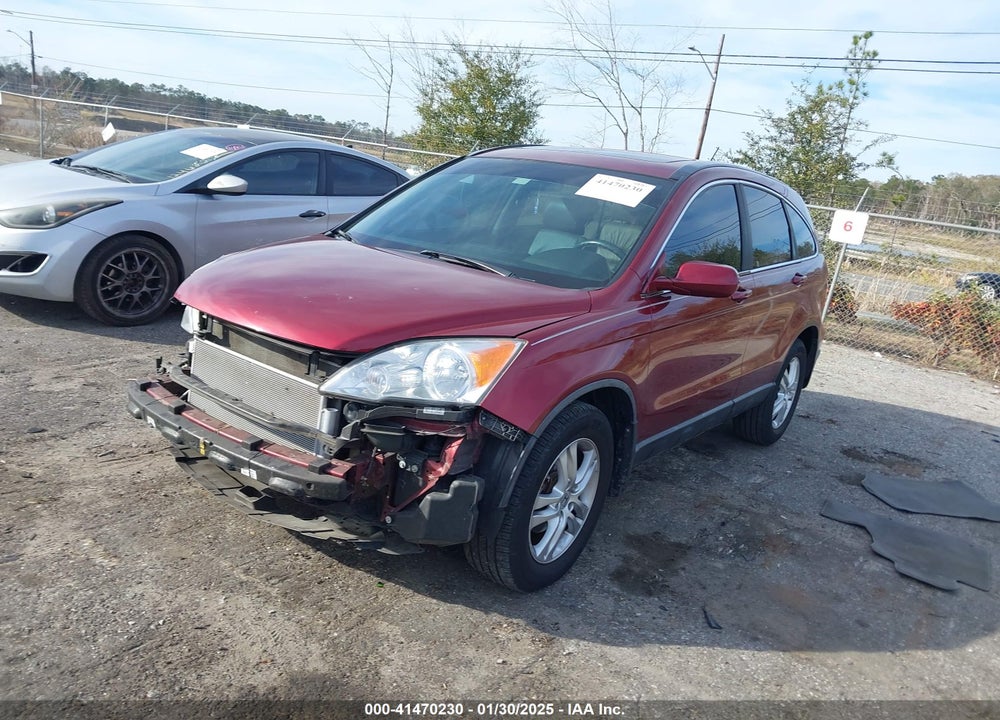 2010 HONDA CR-V EX-L VIN: 5J6RE3H78AL018722
