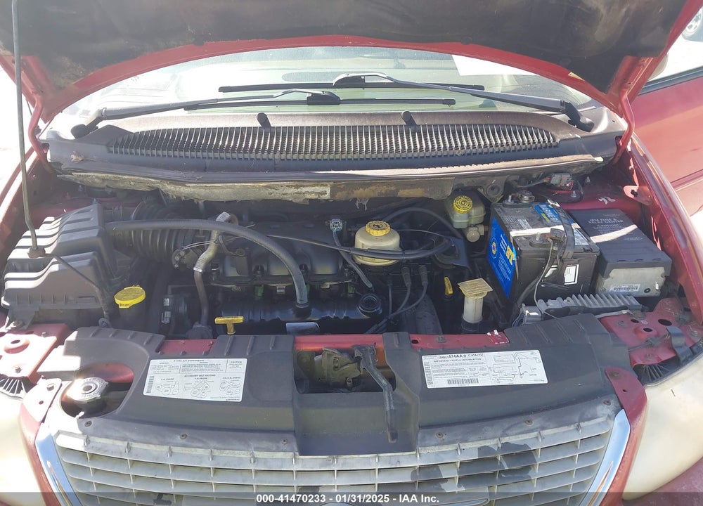2001 CHRYSLER TOWN & COUNTRY LX VIN: 2C4GP44321R215750